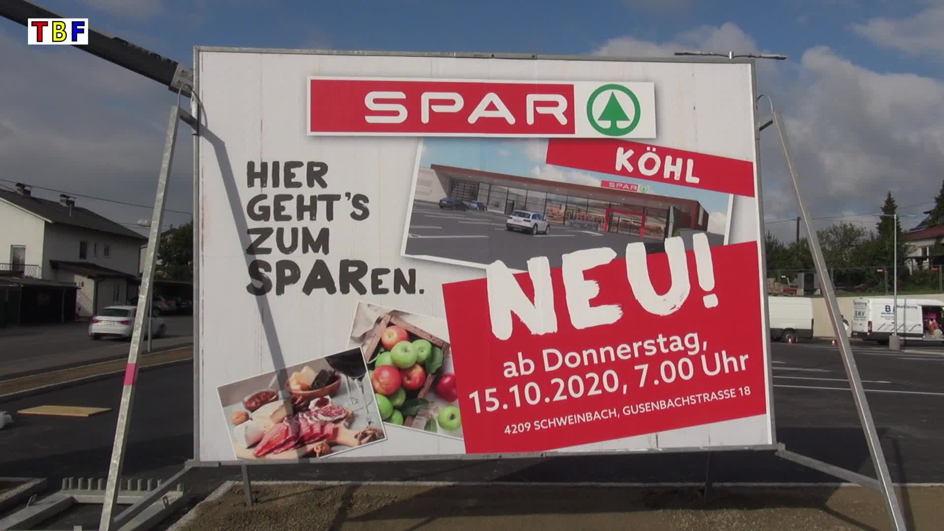SPAR-Neubau in Schweinbach wird eröffnet
