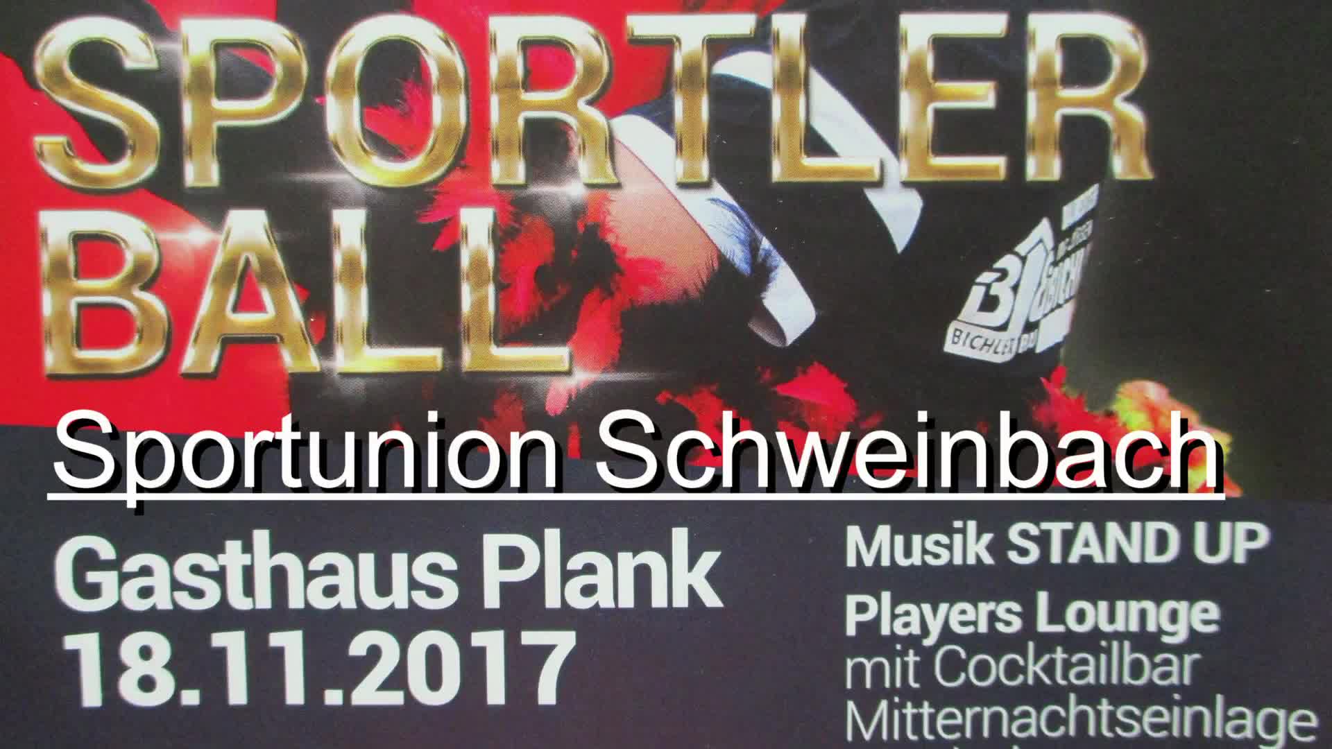 Sportlerball in Schweinbach