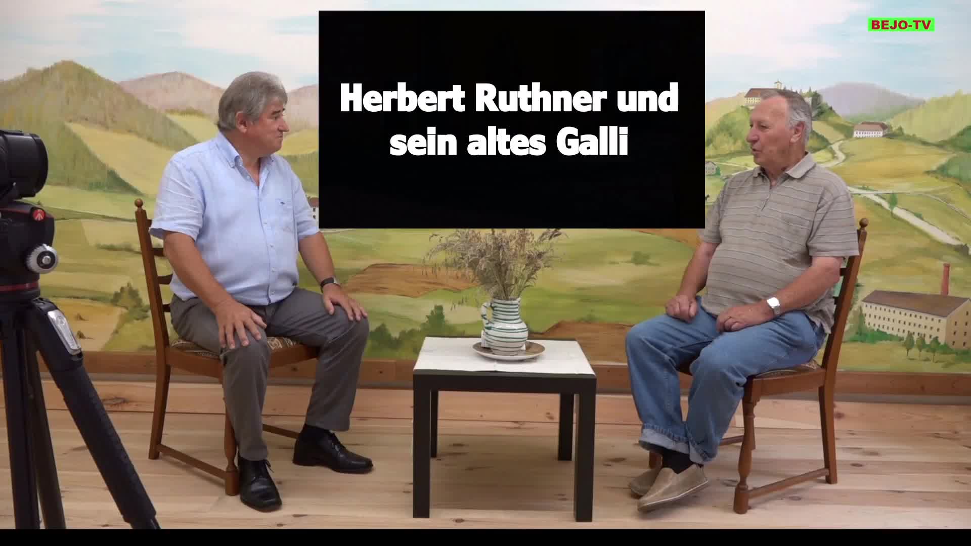 Herbert Ruthner und sein altes Galli