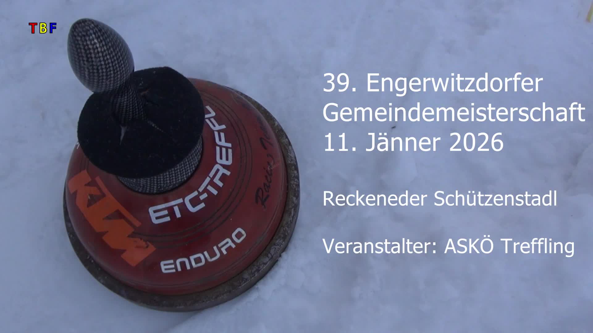 39. Engerwitzdorfer Eisstock Gemeindemeisterschaft 2026