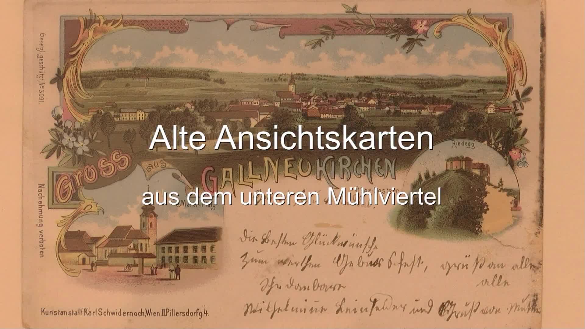 Alte Ansichtskarten aus dem unteren Mühlviertel