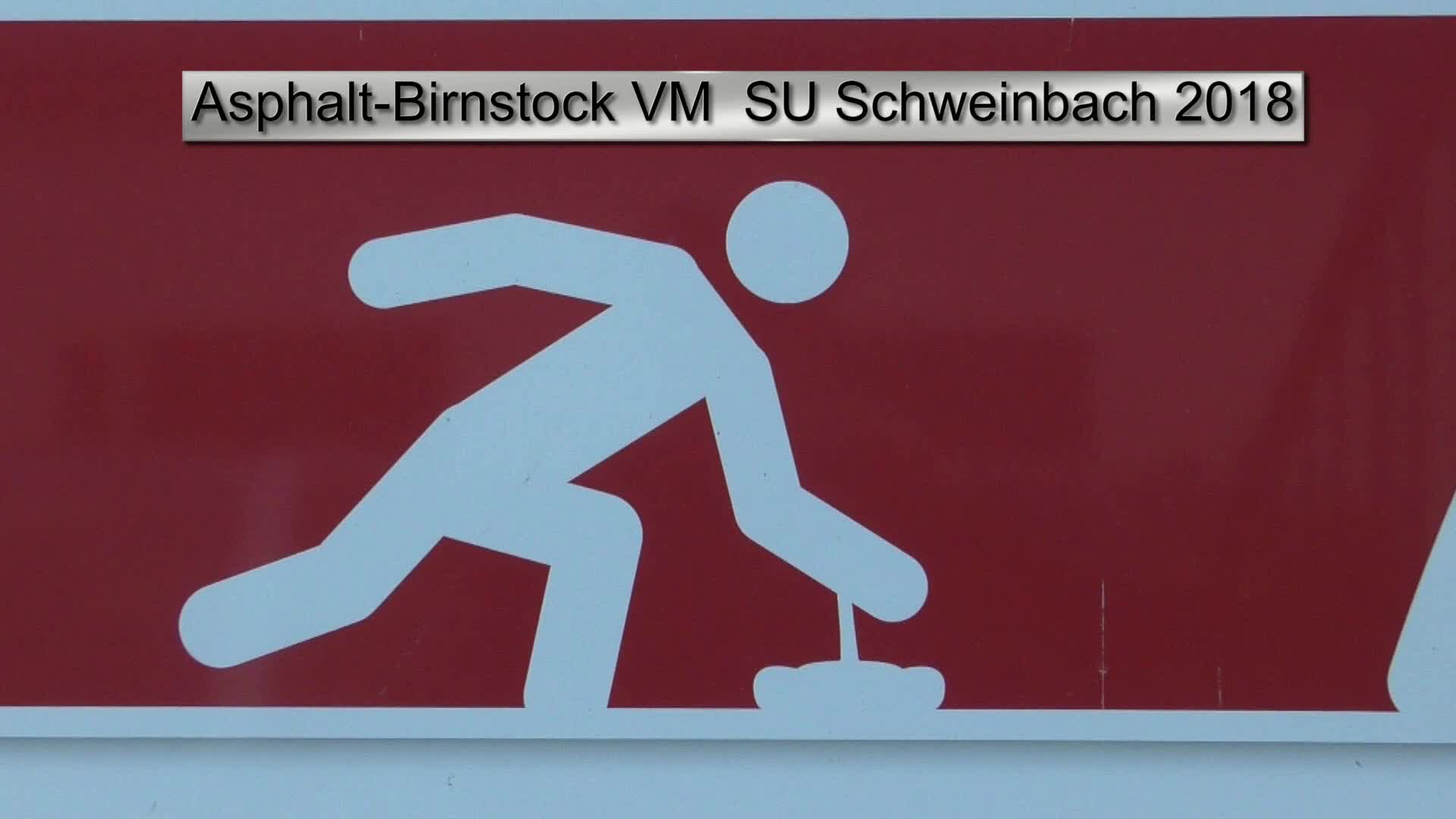 Asphalt-Birnstock VM SU Schweinbach