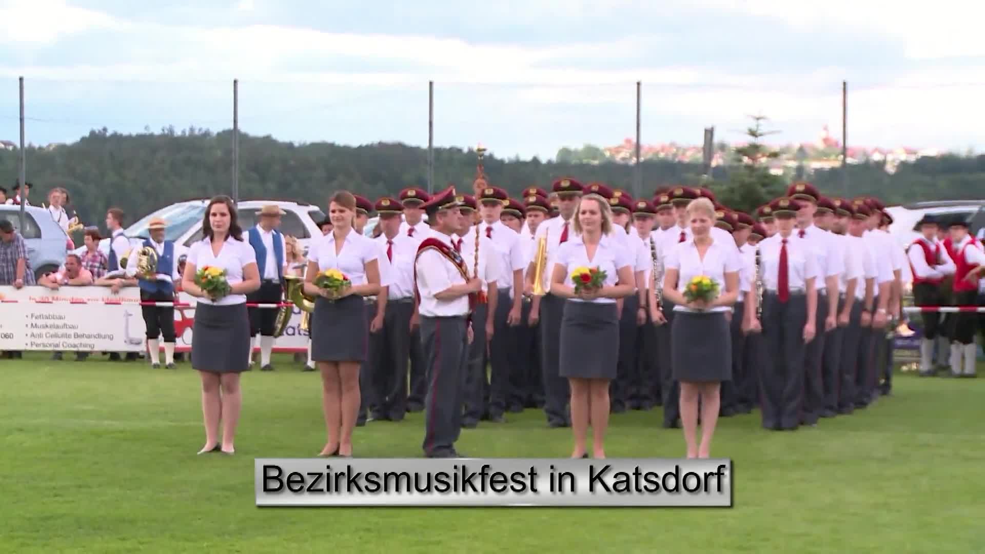 Bezirksmusikfest 2016 in Katsdorf