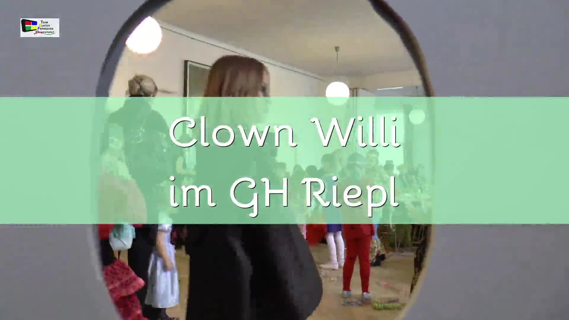 Clown Willi im Gasthaus Riepl
