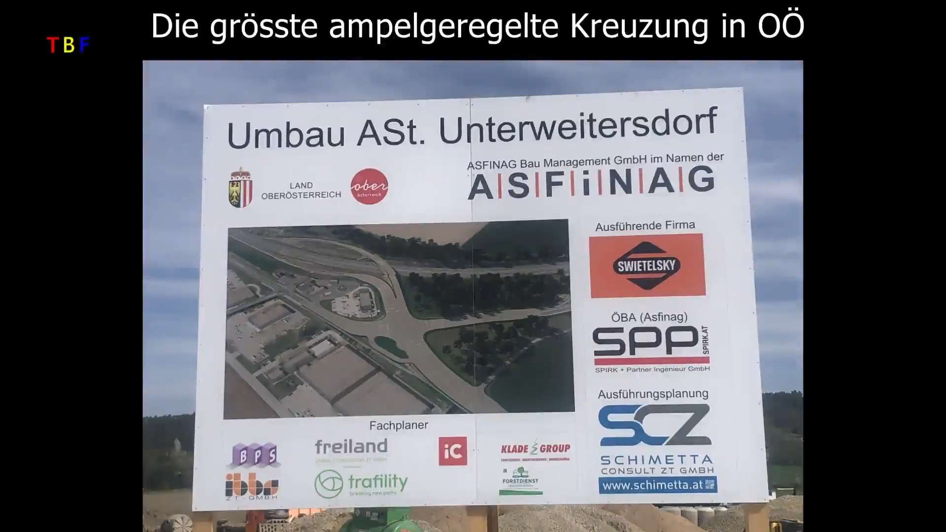 Die größte ampelgeregelte Kreuzung in OÖ