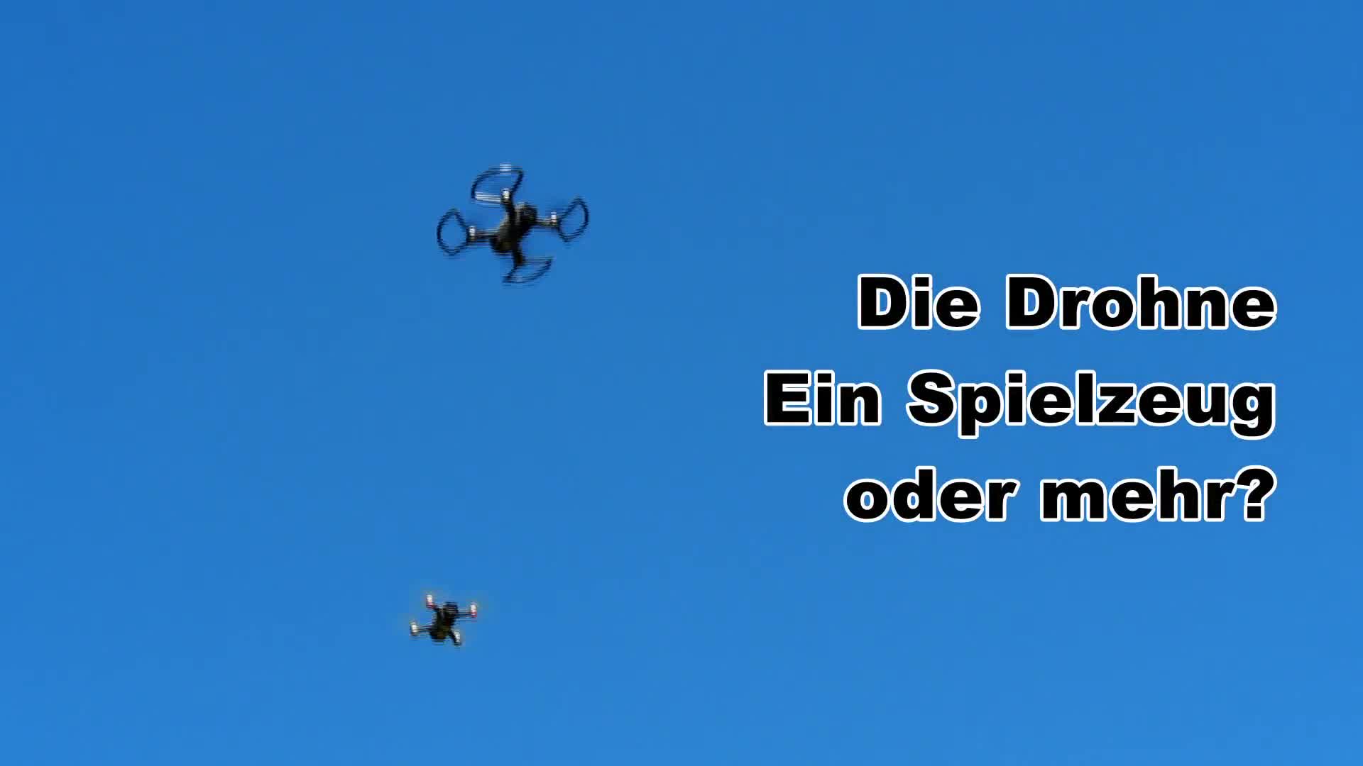 Die Drohne - ein Spielzeug oder mehr