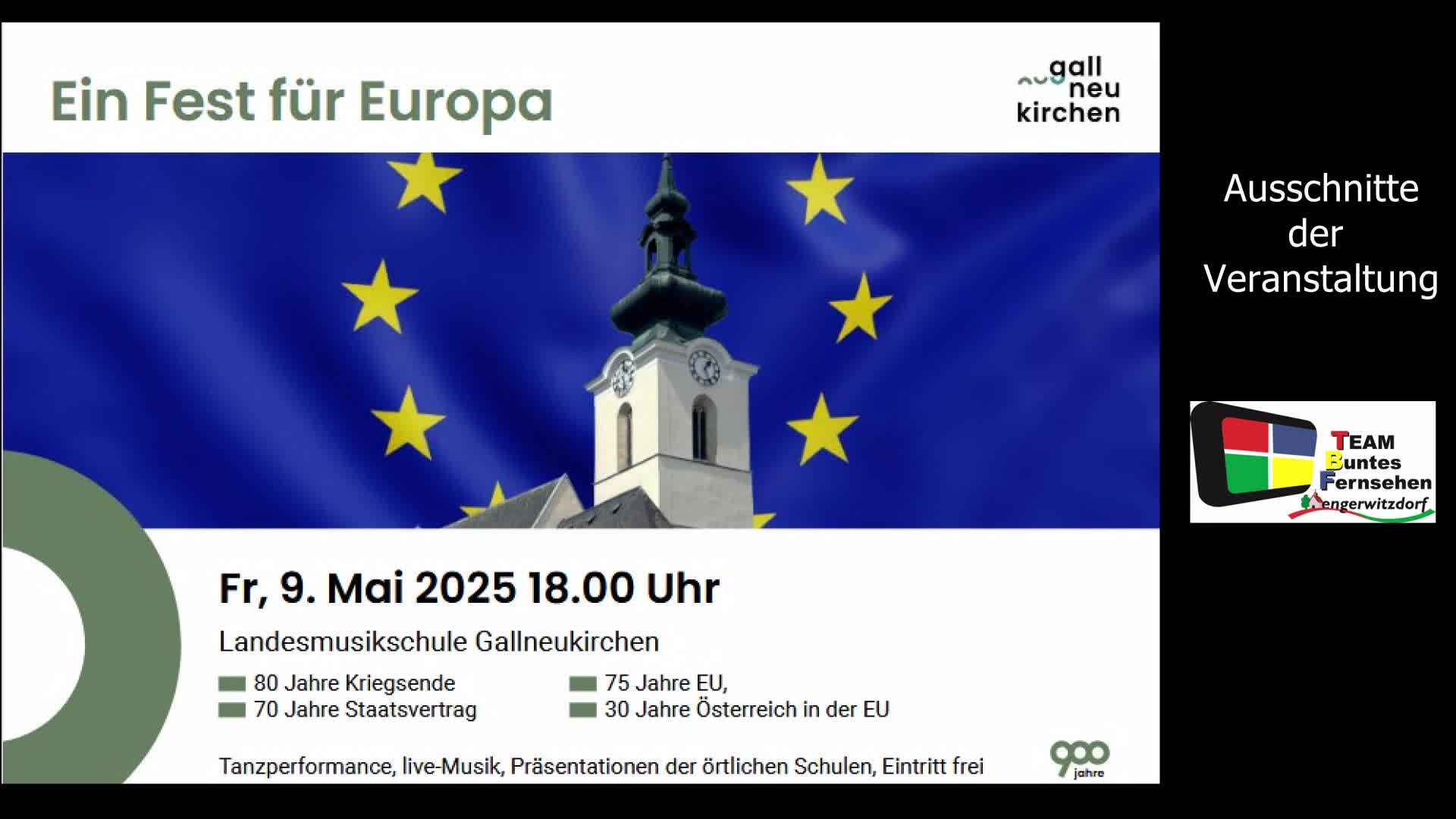 Ein Fest für Europa