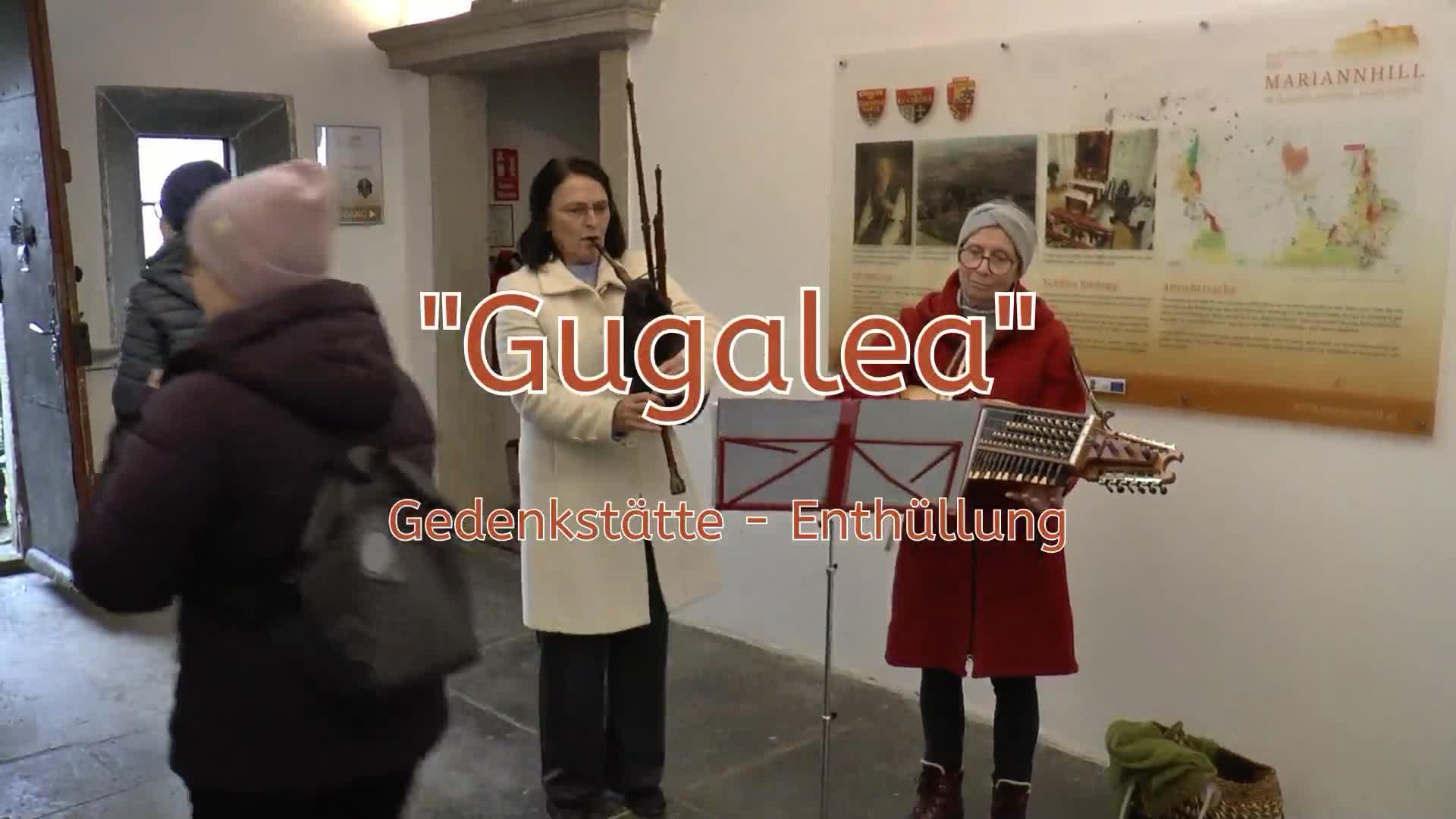Gugalea - Gedenkstätte Enthüllung