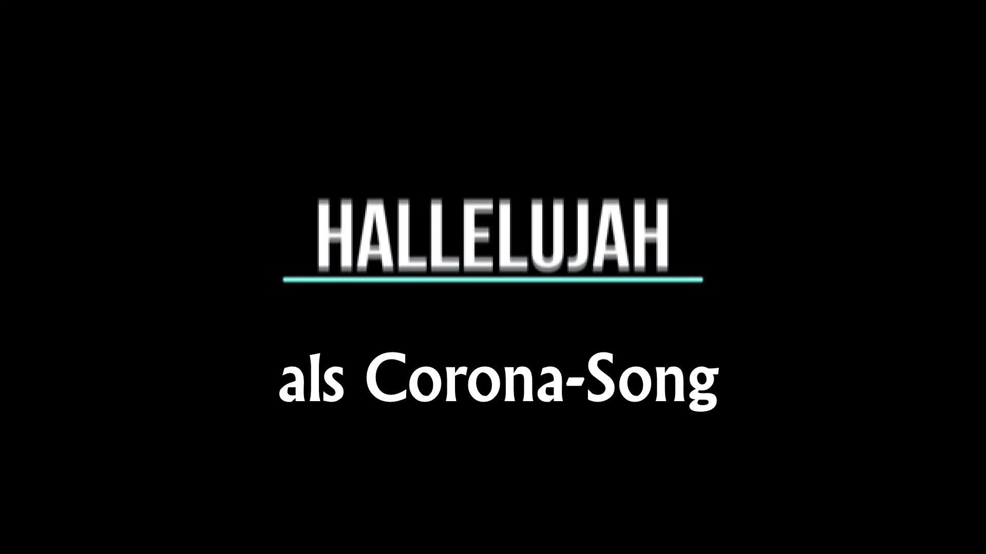 Hallelujah als Corona-Song