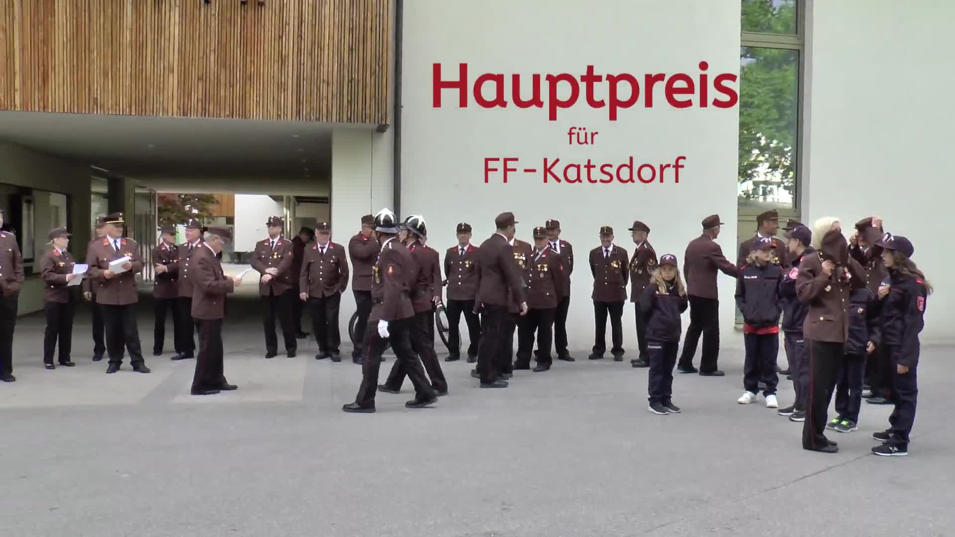 Hauptpreis für Feuerwehr Katsdorf
