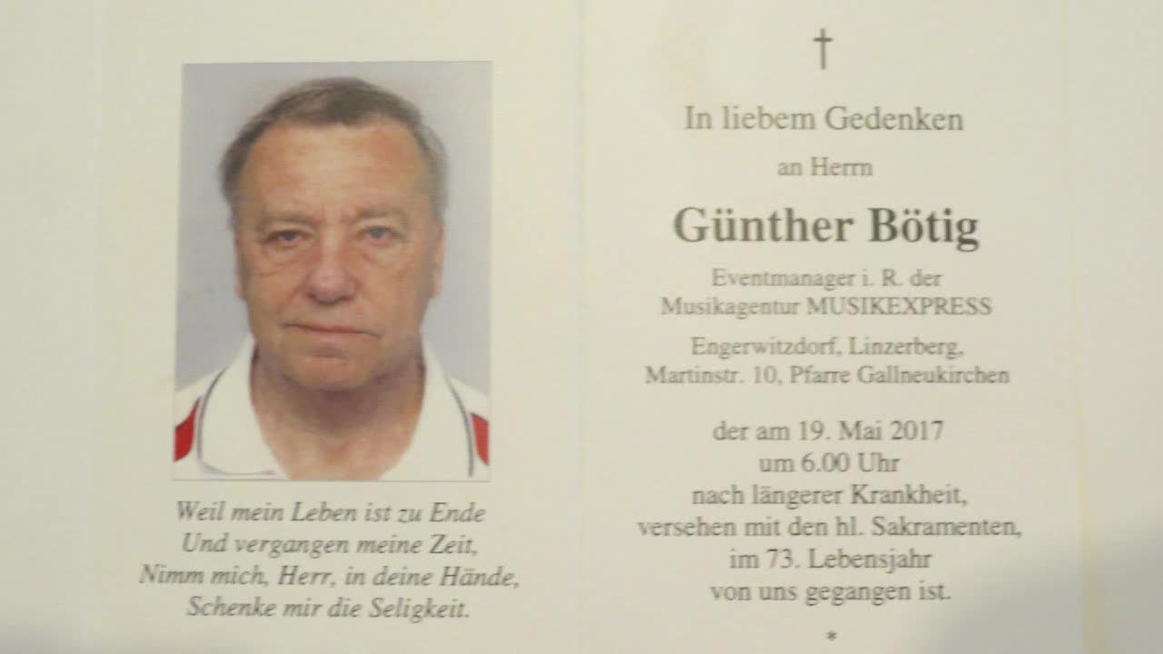 Im Gedenken an Günther Bötig