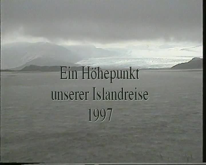Islandreise-Ein Höhepunkt 1997