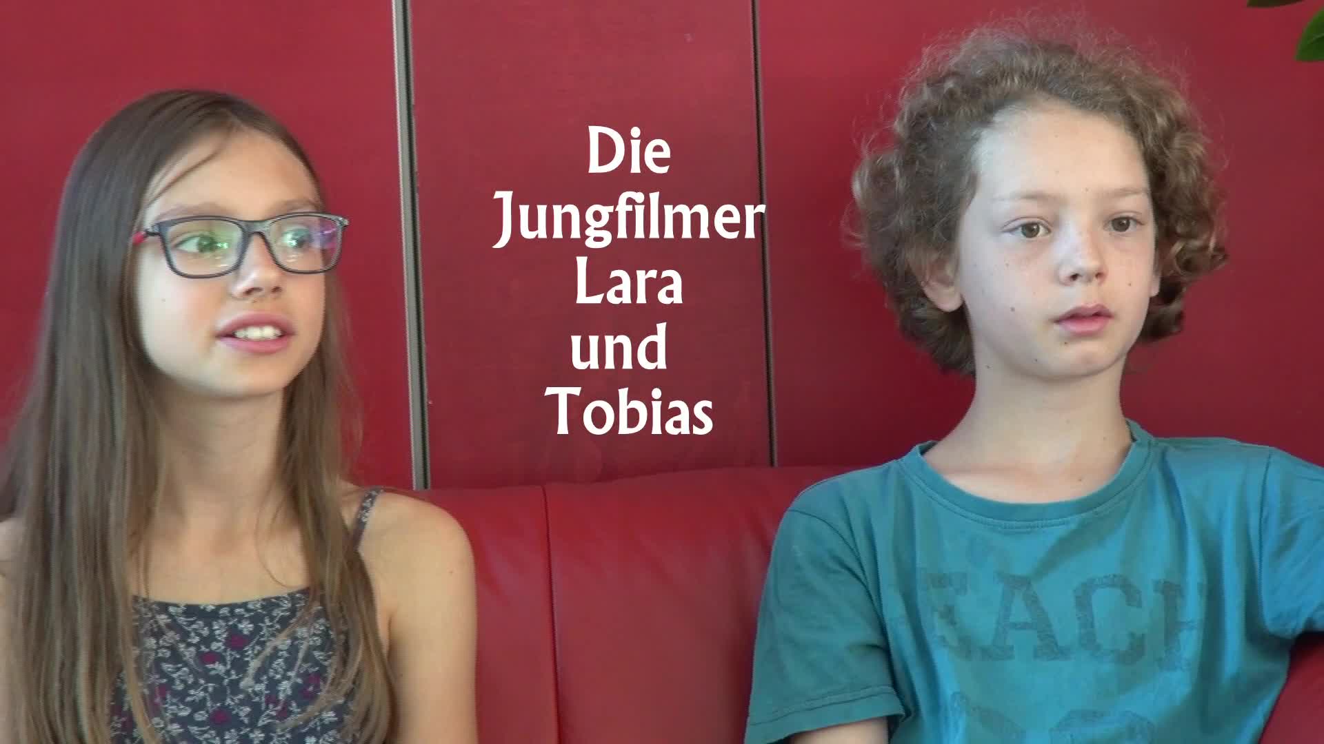 Jungfilmer Lara und Tobias