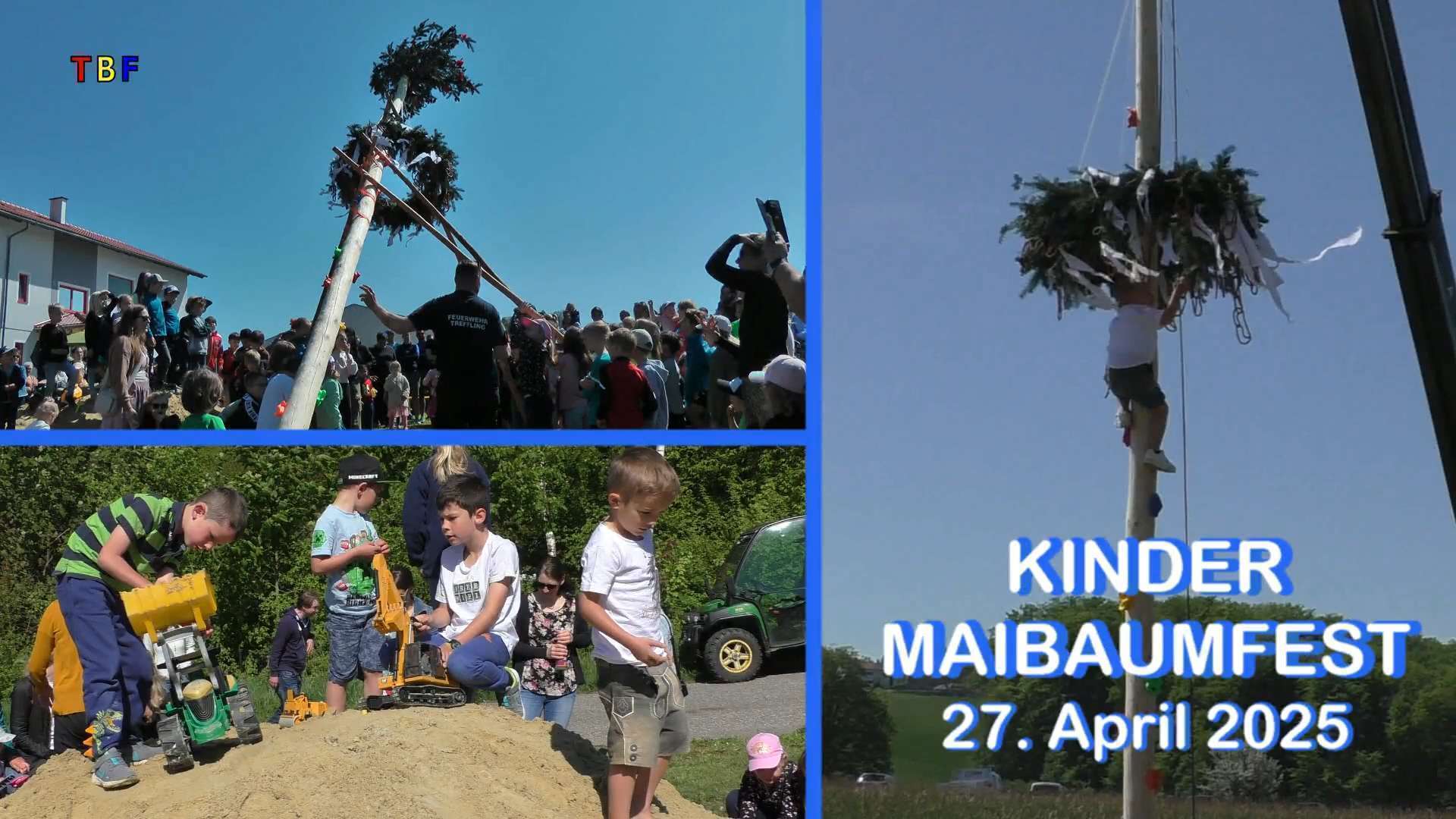 Kinder - Maibaumfest Treffling