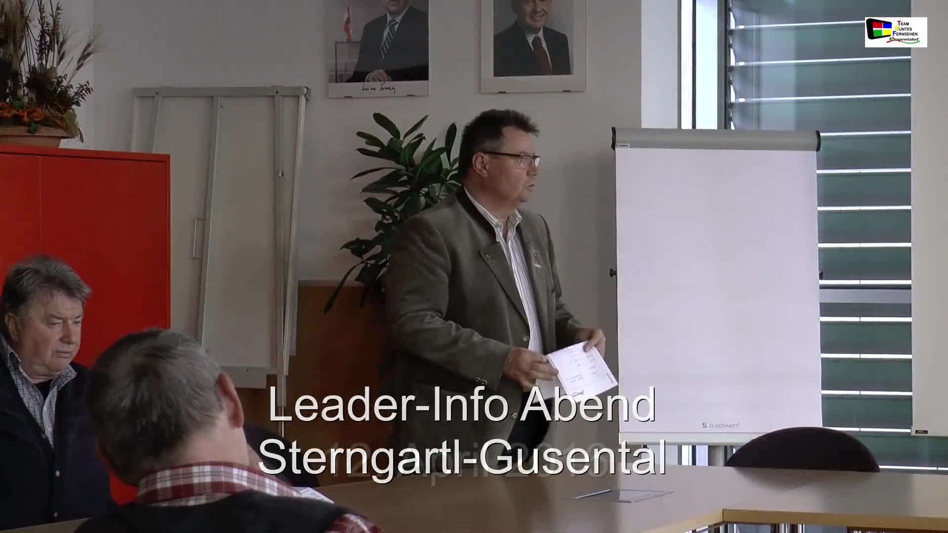 Leader-Infoabend Sterngartl-Gusental 
