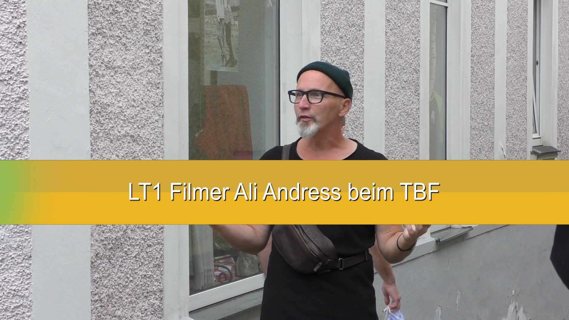 LT1 Filmer Ali Andress, beim TBF