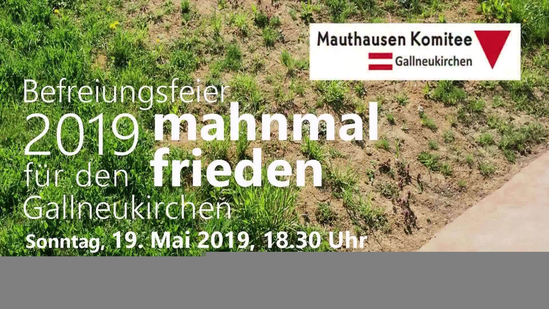 Mahnmalfeier 2019 in Gallneukirchen