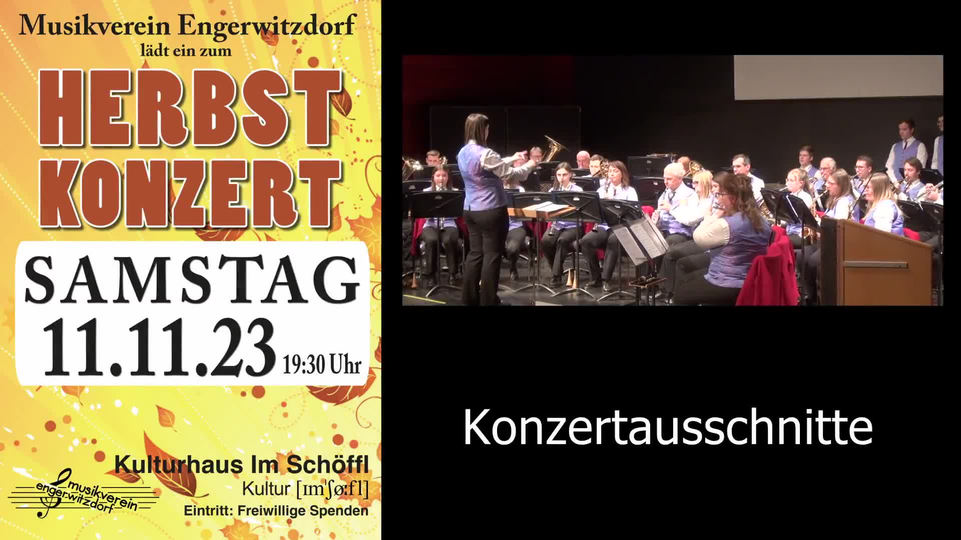 Musikverein Engerwitzdorf Herbstkonzert