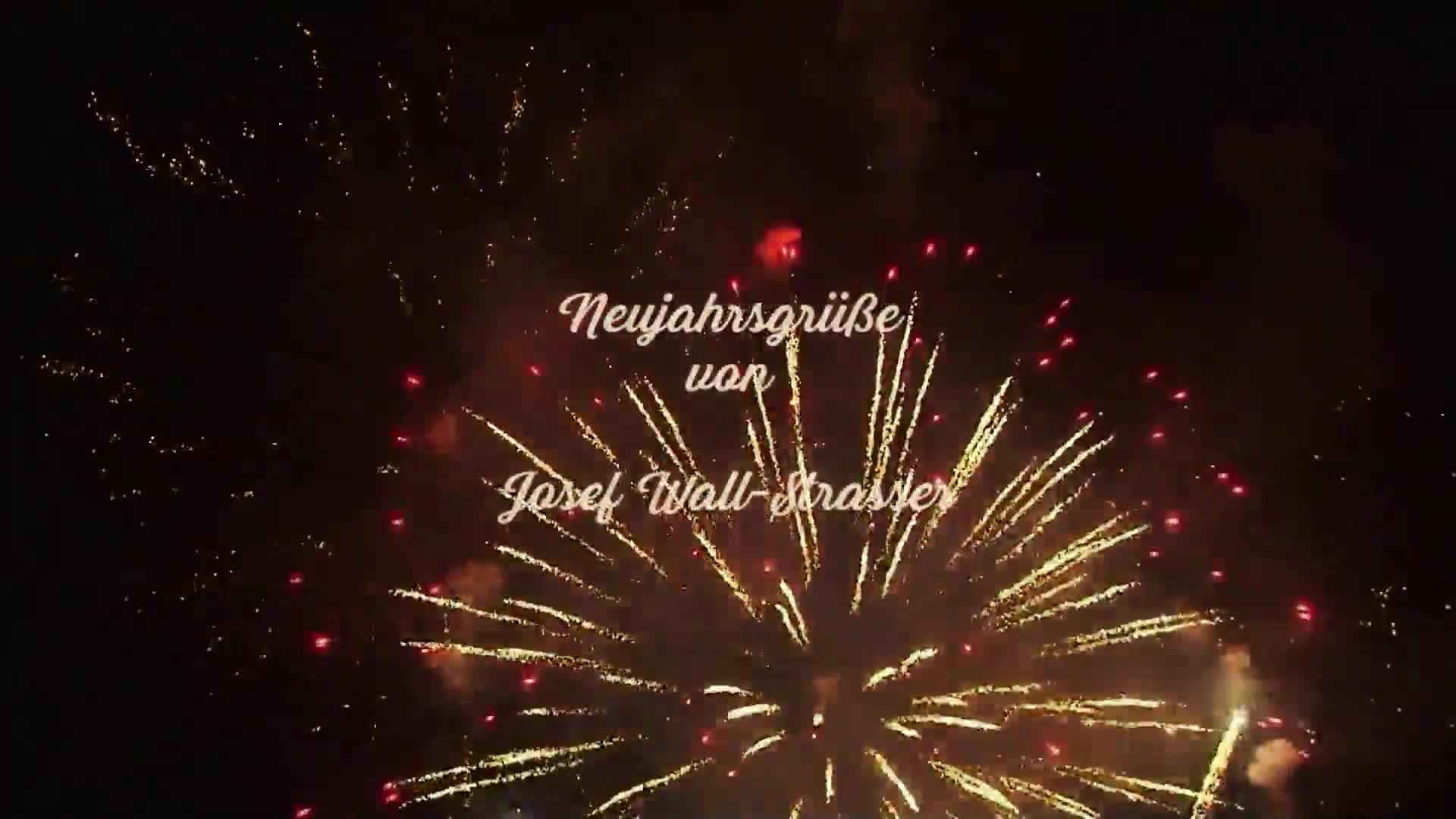 Neujahrswünsche von Bürgermeister Josef Wall-Strasser