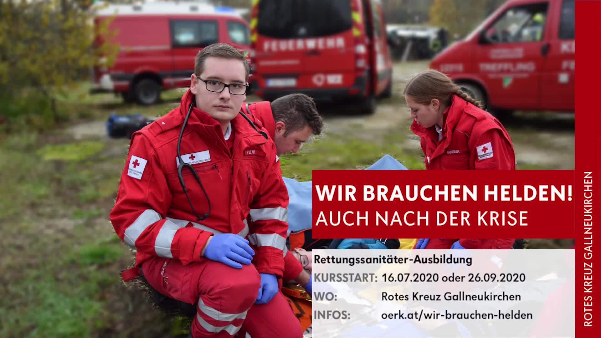 Rettungssanitäter-Ausbildung in Gallneukirchen