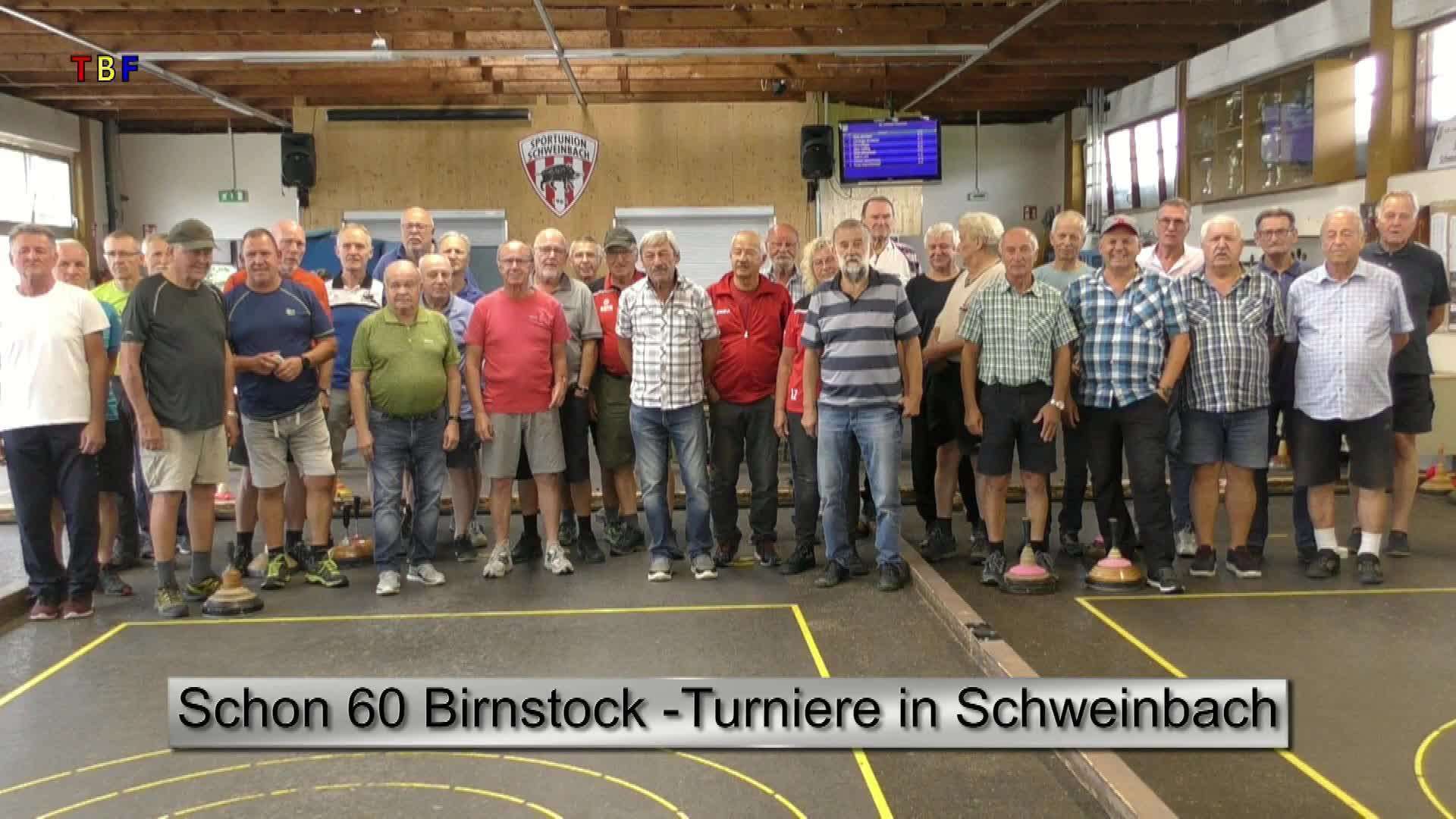 Schon 60 Birnstock-Turniere in Schweinbach