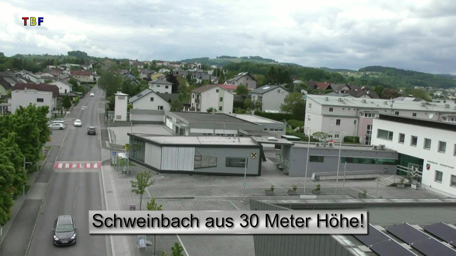 Schweinbach aus 30 Meter Höhe!