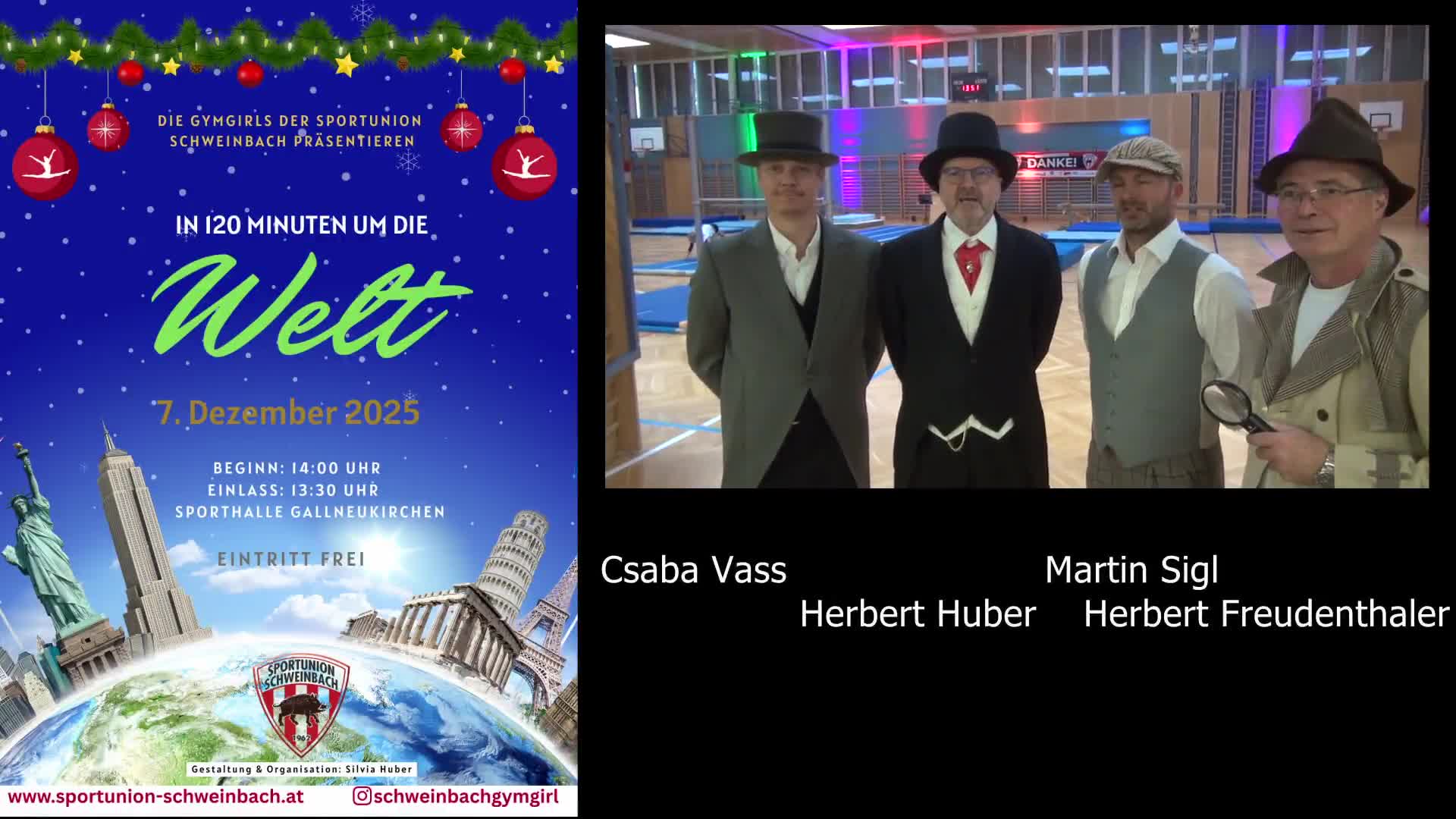 Schweinbacher Gymgirls Weihnachtsturnen