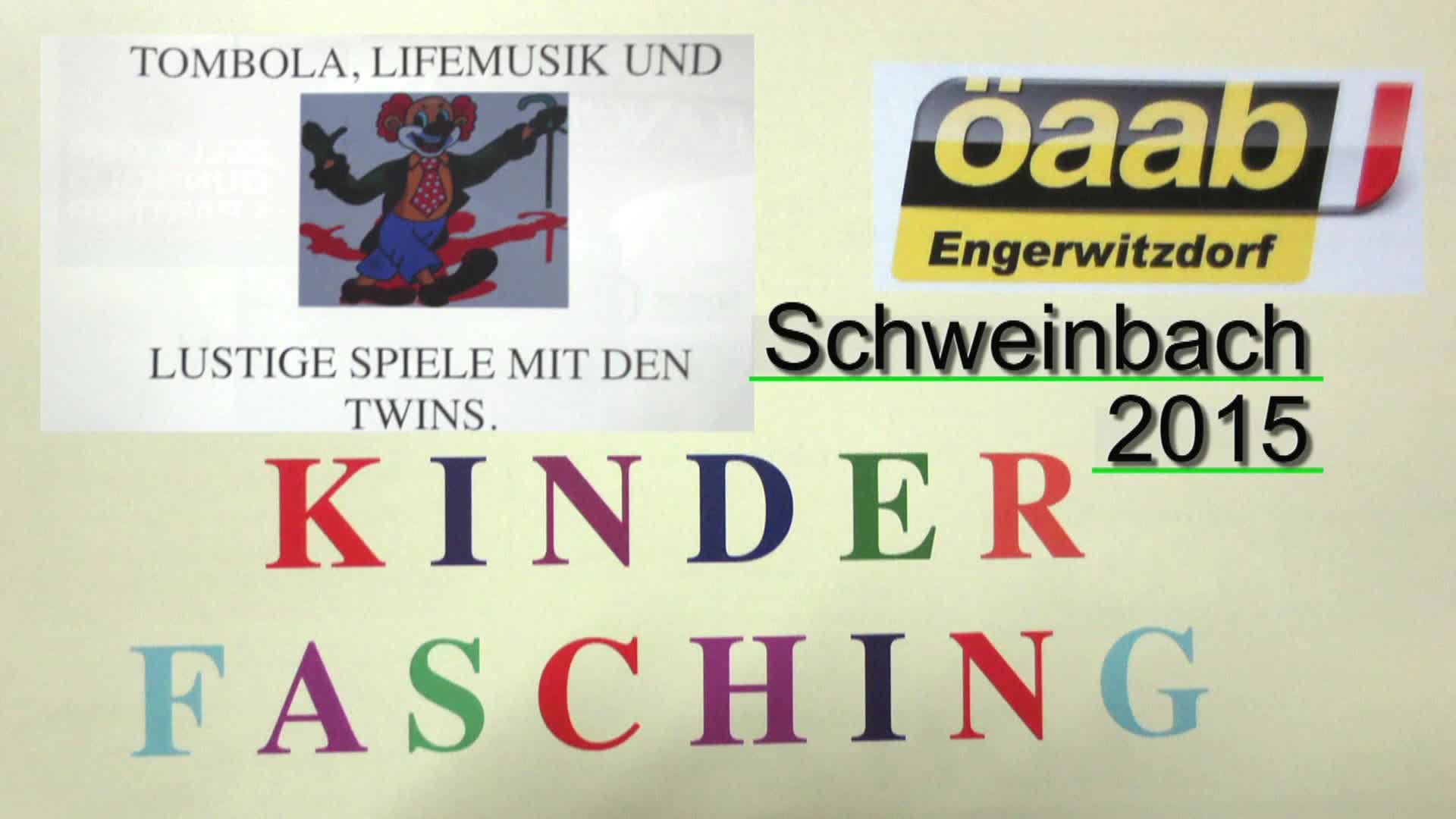Schweinbacher Kinderfasching 2015