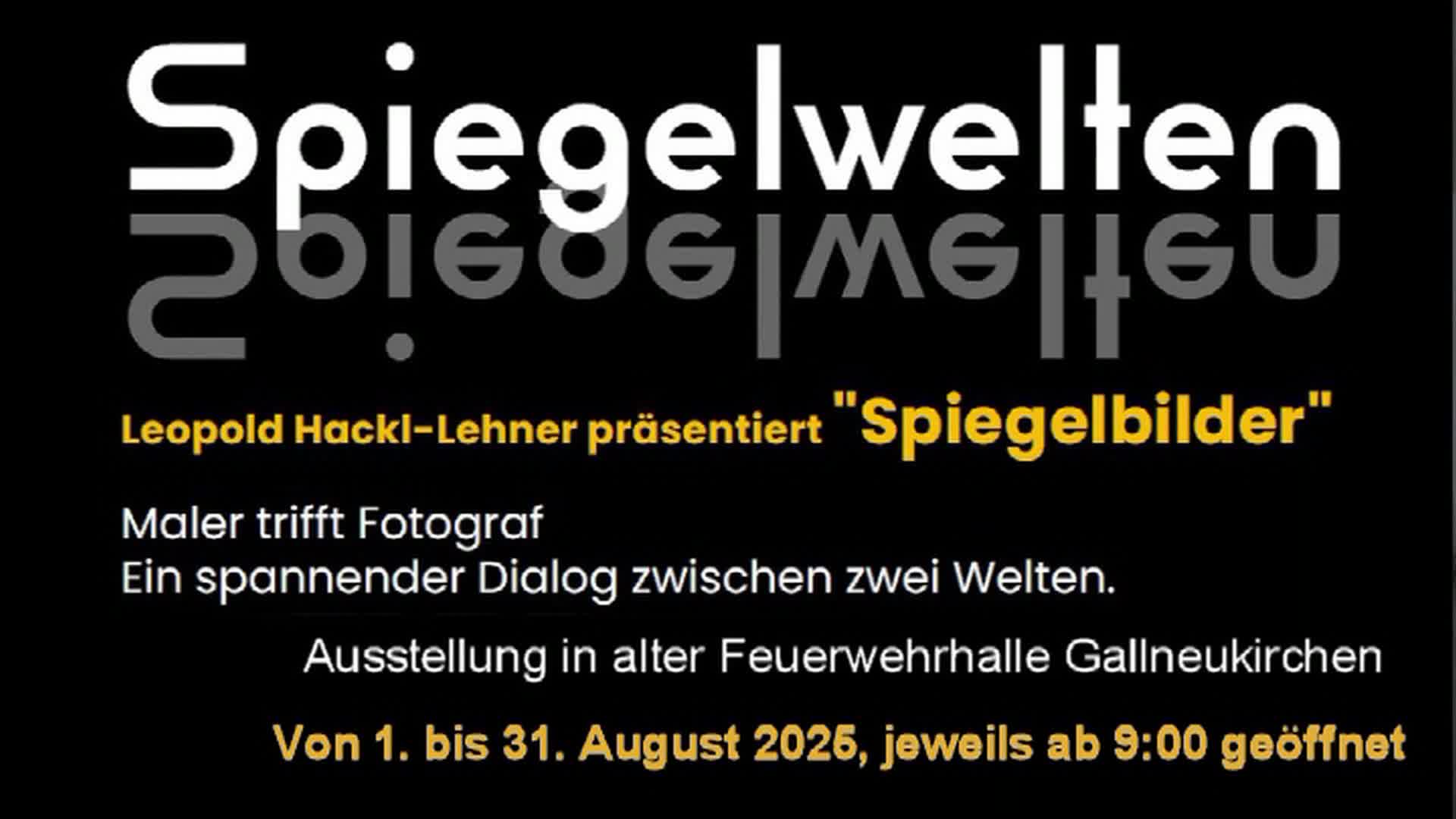 Spiegelwelten - Vernissage