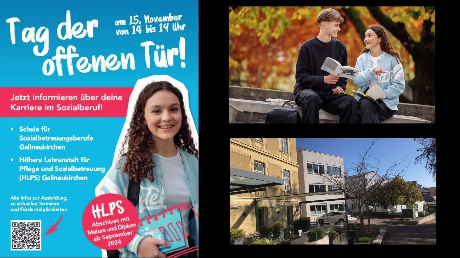 Tag der offenen Tür der Schule für Sozialbetreuungsberufe Höhere Lehranstalt für Pflege und Sozialbetreuung in Gallneukirchen