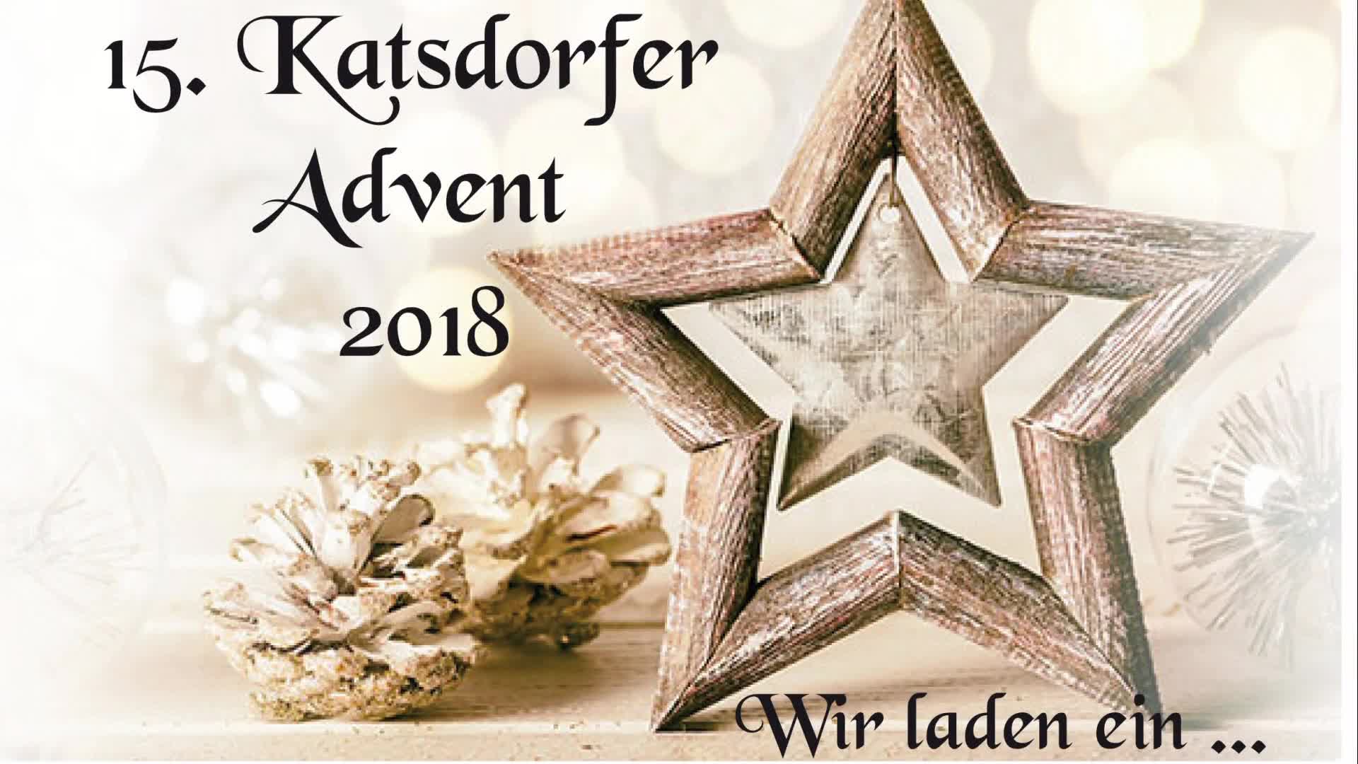 Vorankündigung Advent am Dorfplatz in Katsdorf
