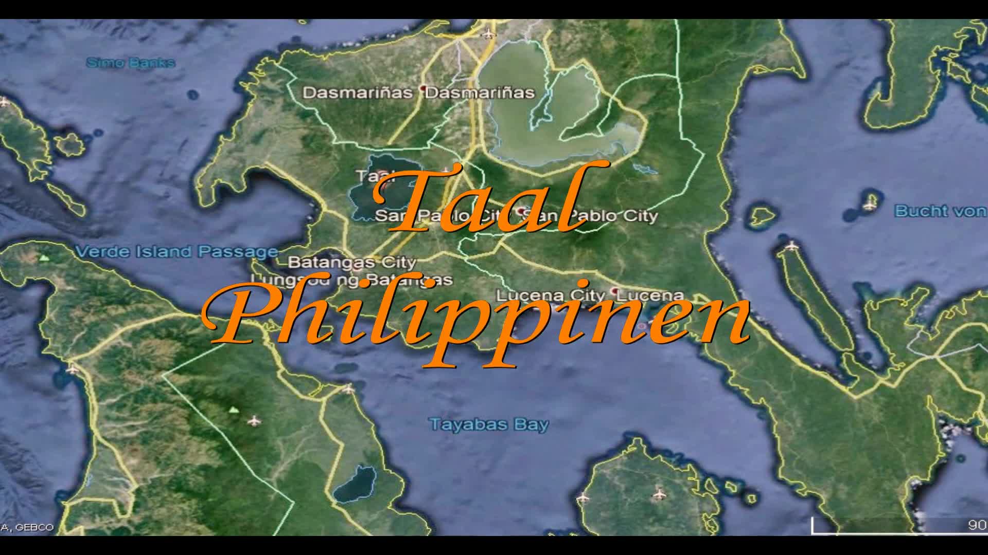 Vulkan Taal Philippinen