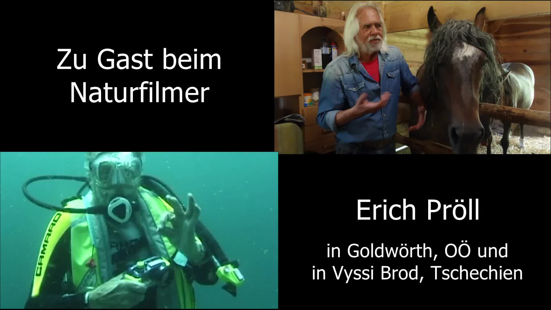 Zu Gast beim Naturfilmer Erich Pröll