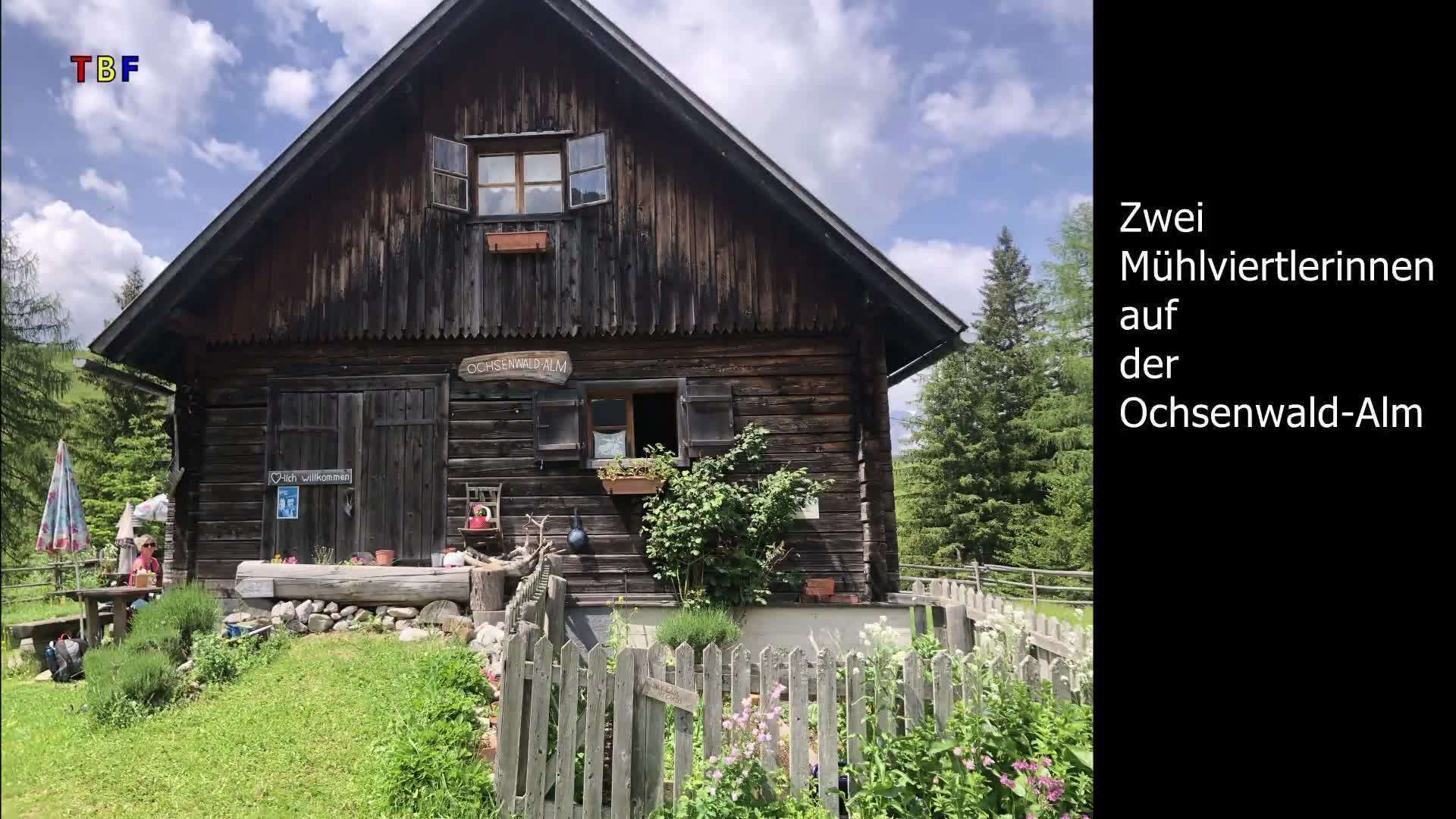 Zwei Mühlviertlerinnen auf der Ochsenwald-Alm